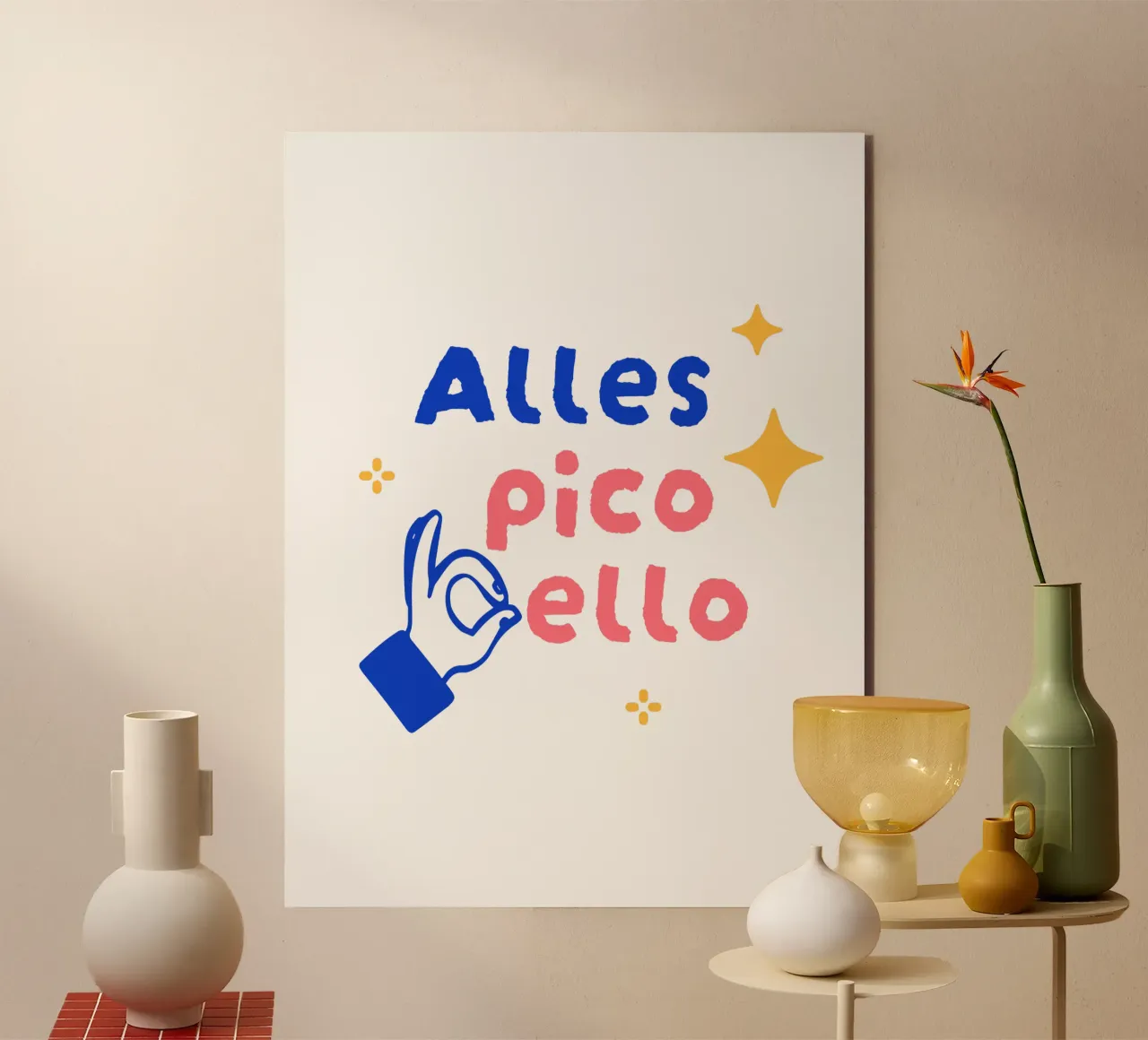 Alles picobello alluminio dibond da Bureau Purpur