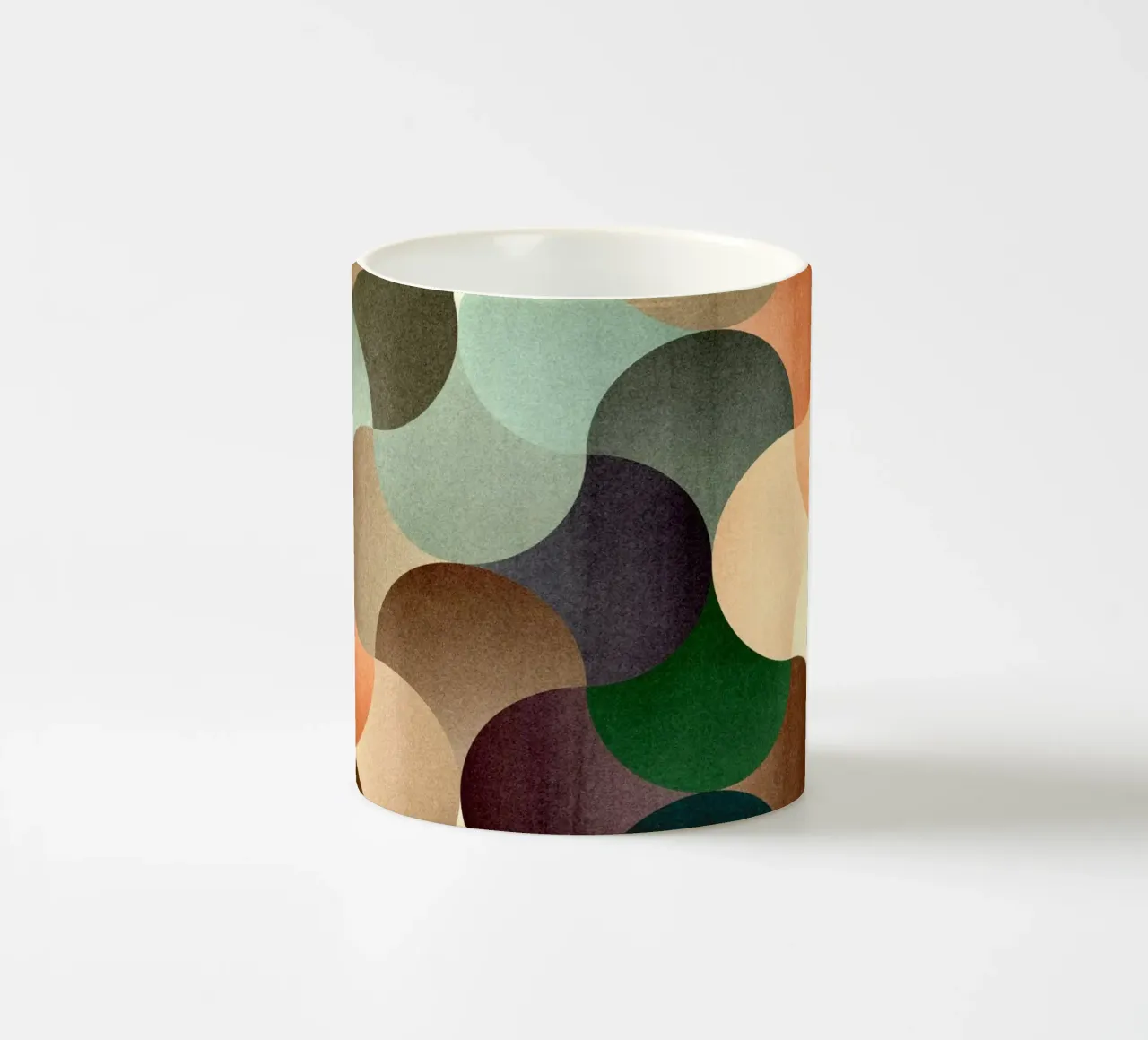 Abstract Circles no. 1 tazza in ceramica da adrianooliveira