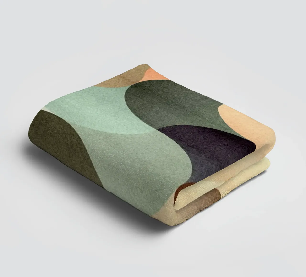 Abstract Circles no. 1 towel by adrianooliveira