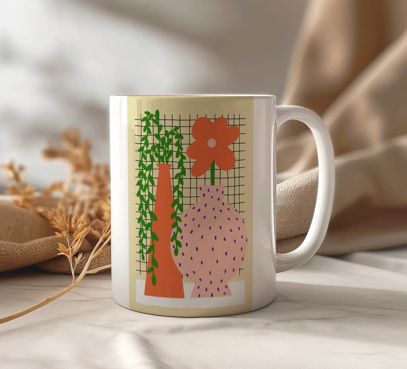 Isla ceramic mug by Pure