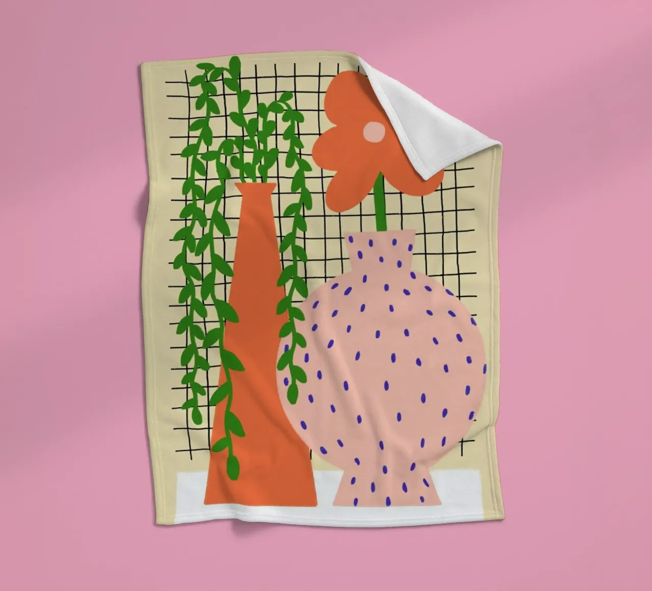 Isla Fleecedecke von Pure