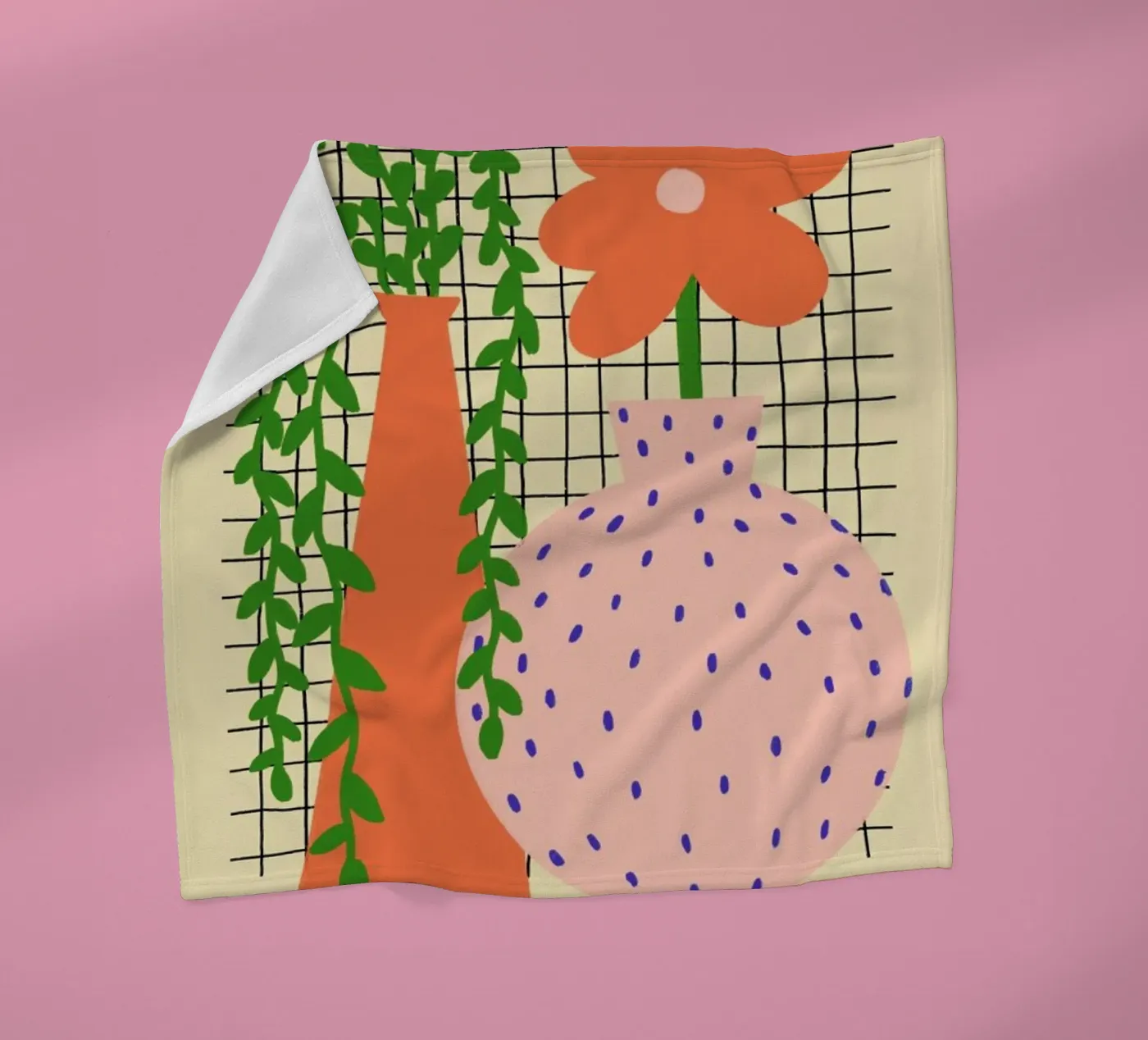 Isla fleece blanket by Pure