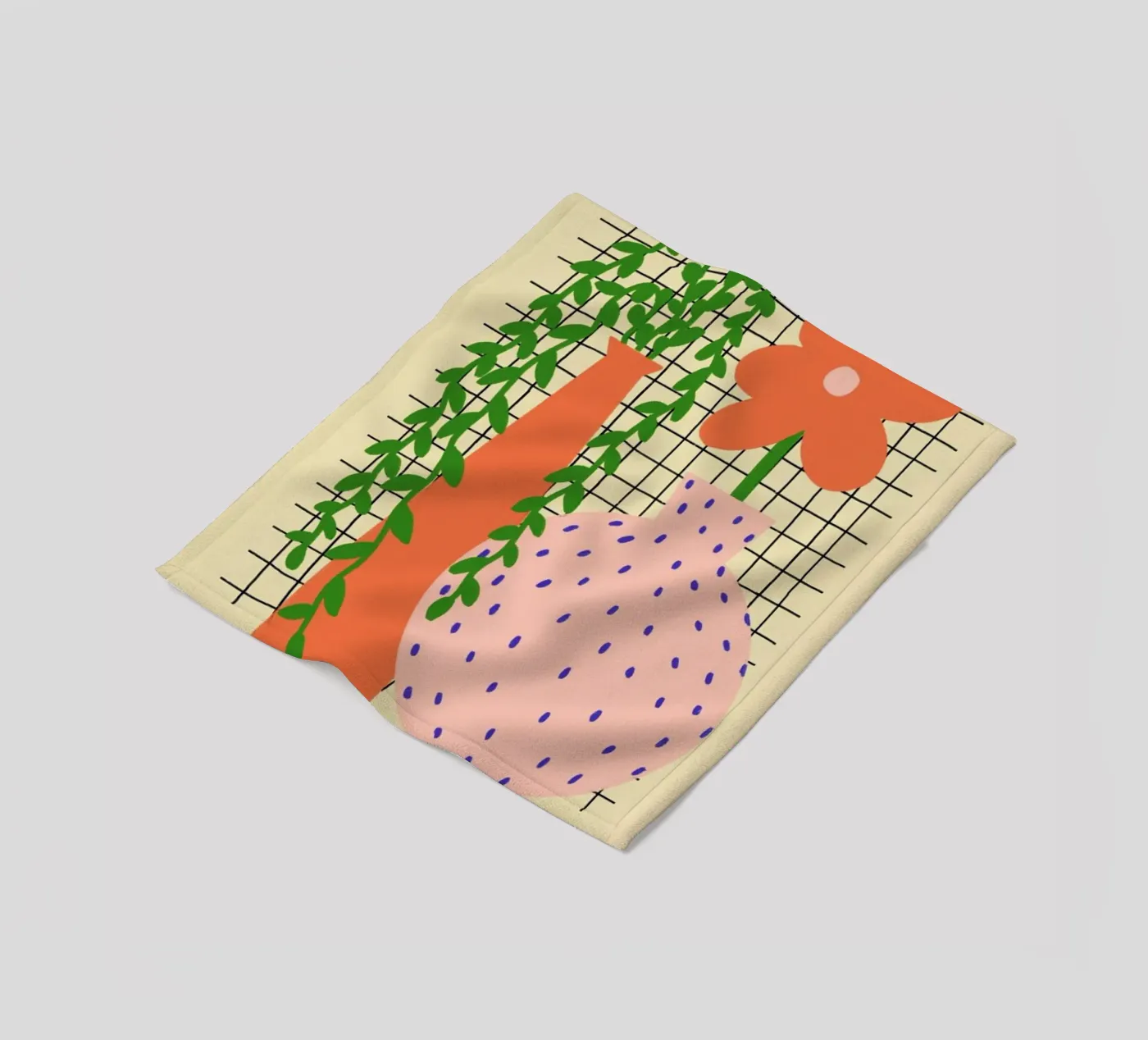 Isla fleece blanket by Pure