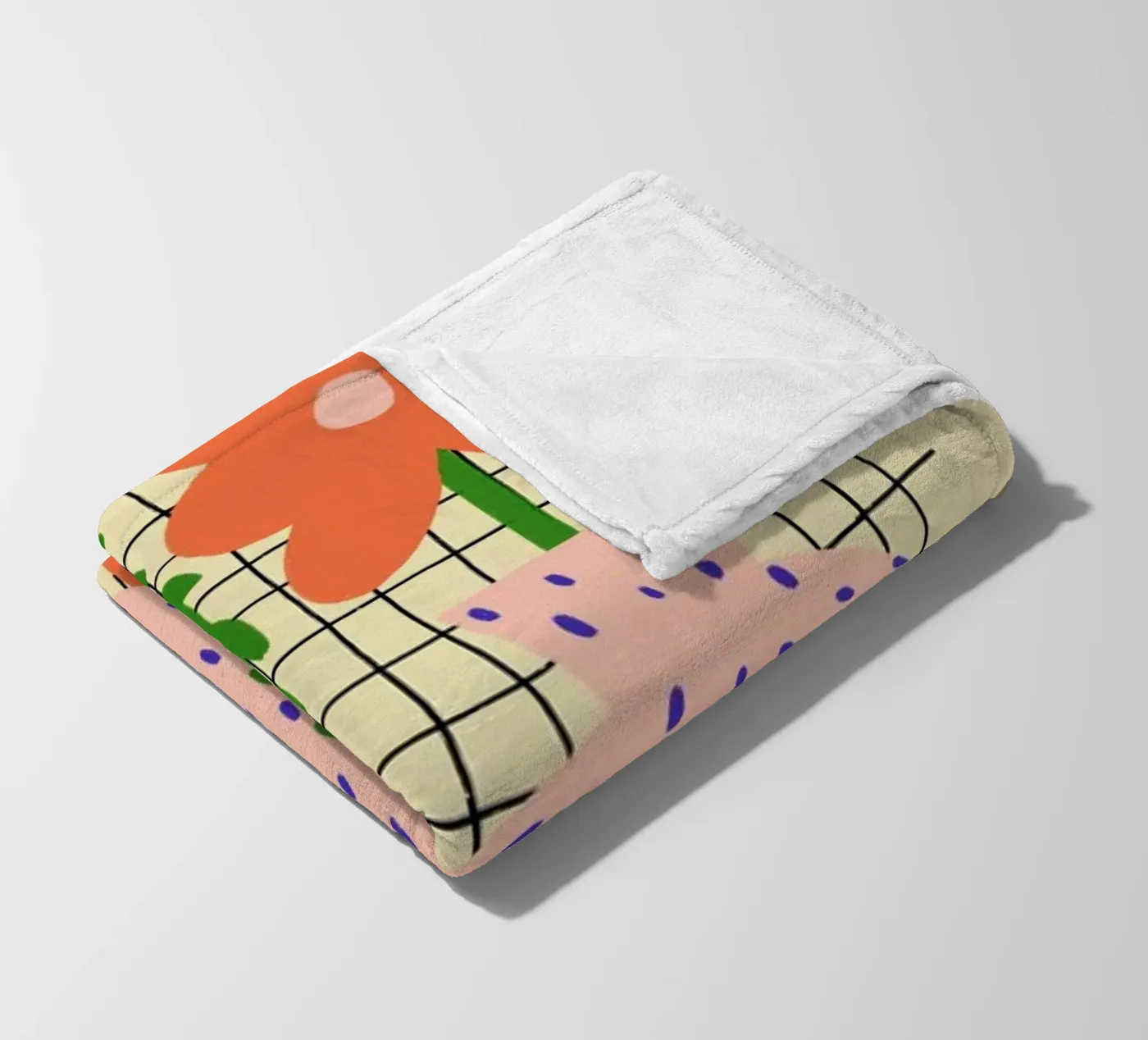 Isla fleece blanket by Pure