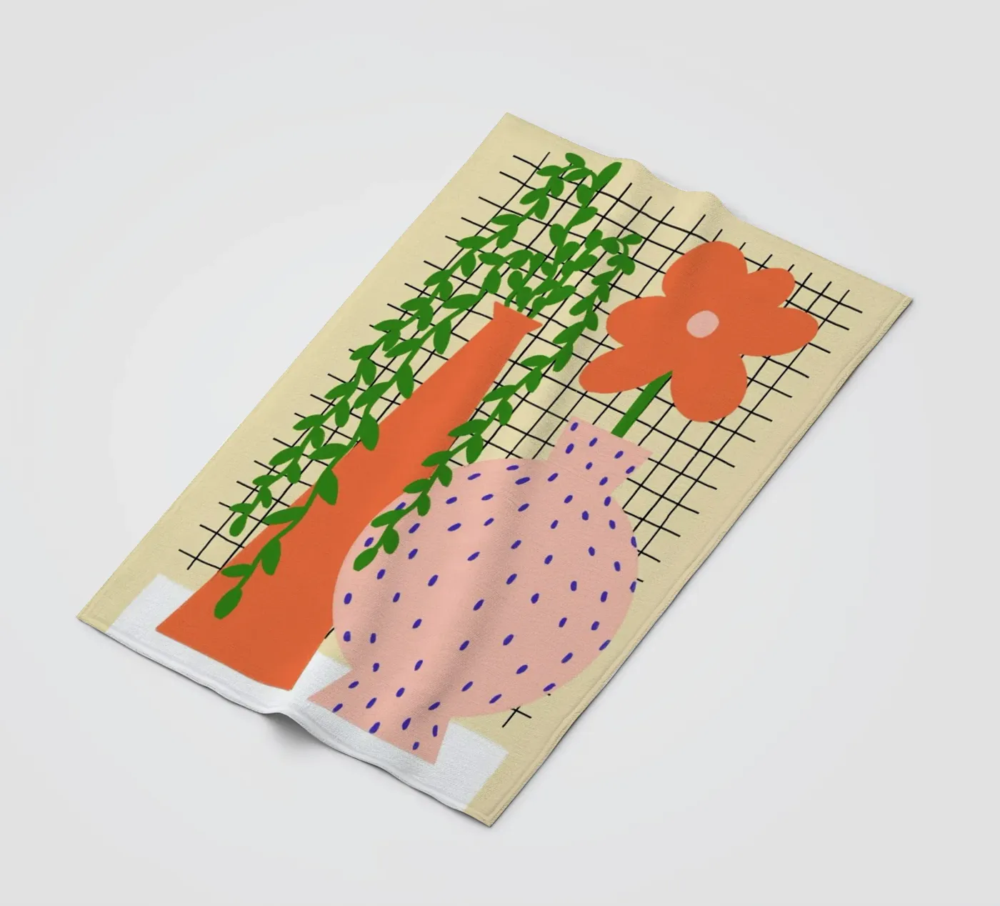 Isla fleece blanket by Pure
