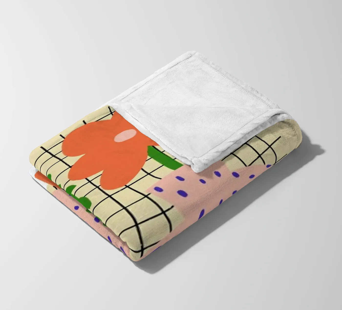 Isla fleece blanket by Pure