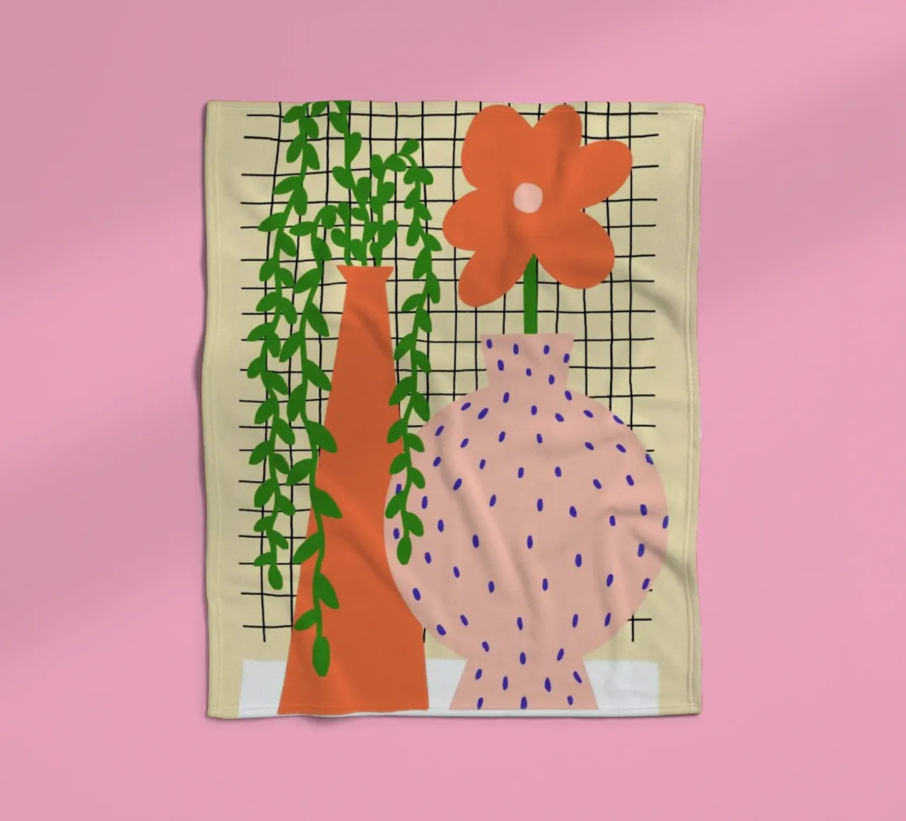 Isla Fleecedecke von Pure