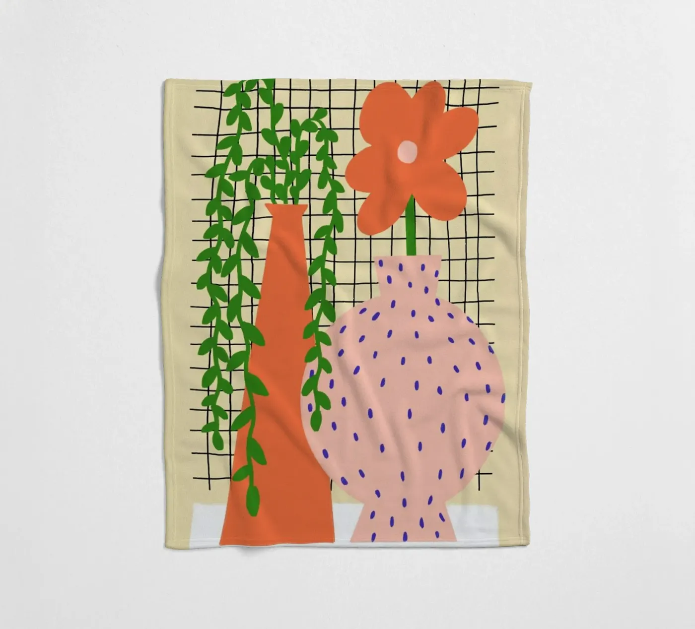 Isla fleece blanket by Pure