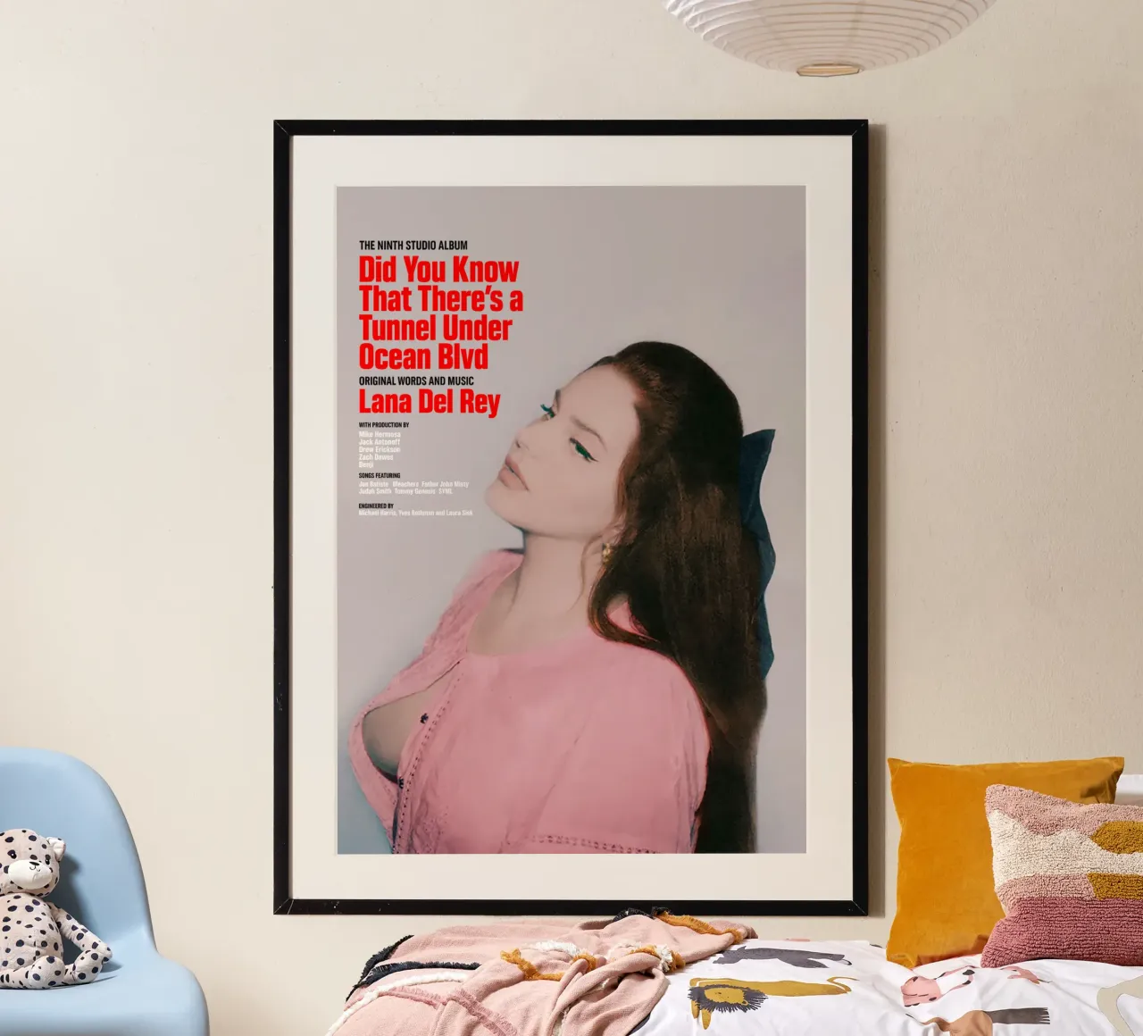 Did You Know That There’s a Tunnel Under Ocean Blvd carta hahnemühle da Attaboy Dsgn