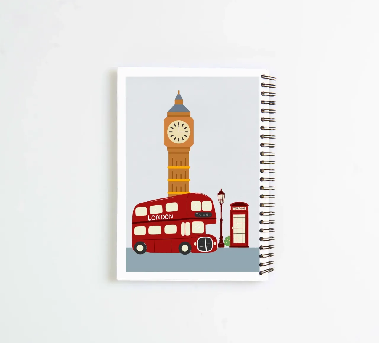London Calling spiral notebook by Sprouts & Sparks