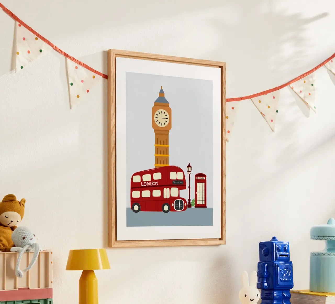 London Calling plexiglass da Sprouts & Sparks