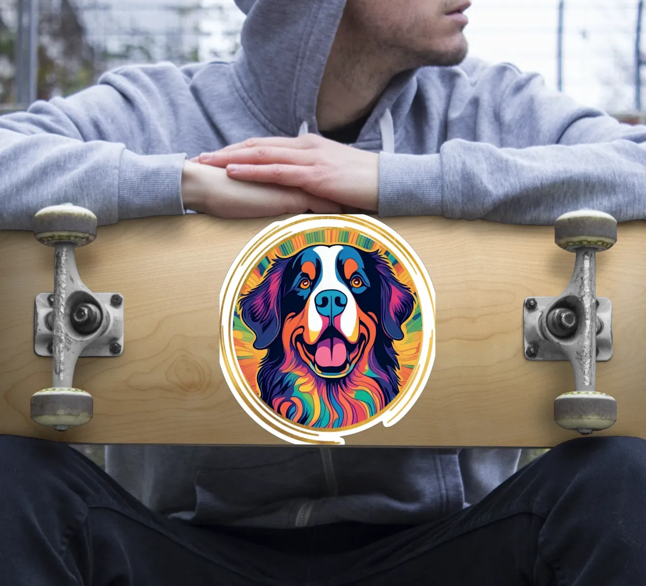 Bernersennen in Bunt #51 sticker van Yumis.Beargang.and.Me