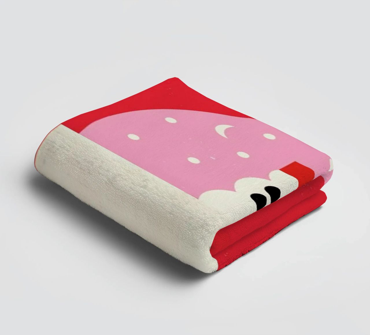 Snowman Snowglobe towel by daylight design studio