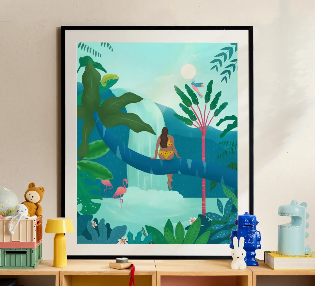 Jungle Woman Hahnemühle von PetrArts