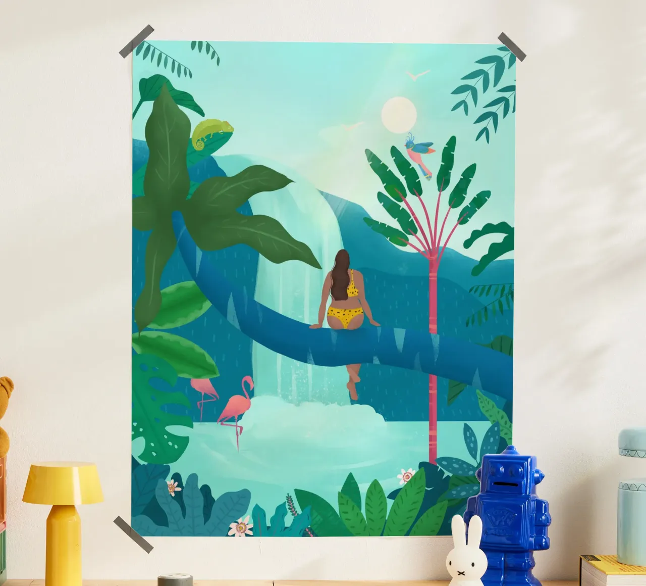 Jungle Woman Hahnemühle von PetrArts