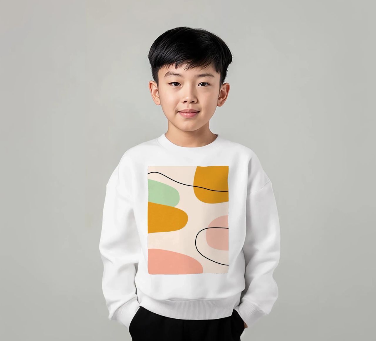 Energia Blob felpa bambino da Kintsugi99