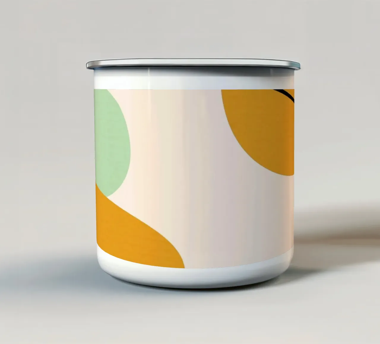Blob Energie emaille mok van Kintsugi99