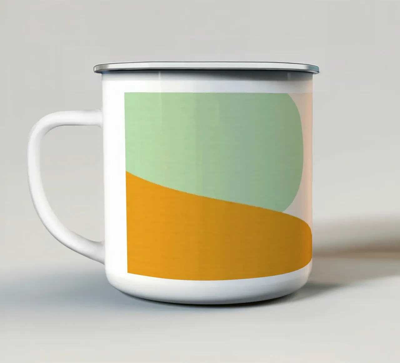 Blob Energie emaille mok van Kintsugi99