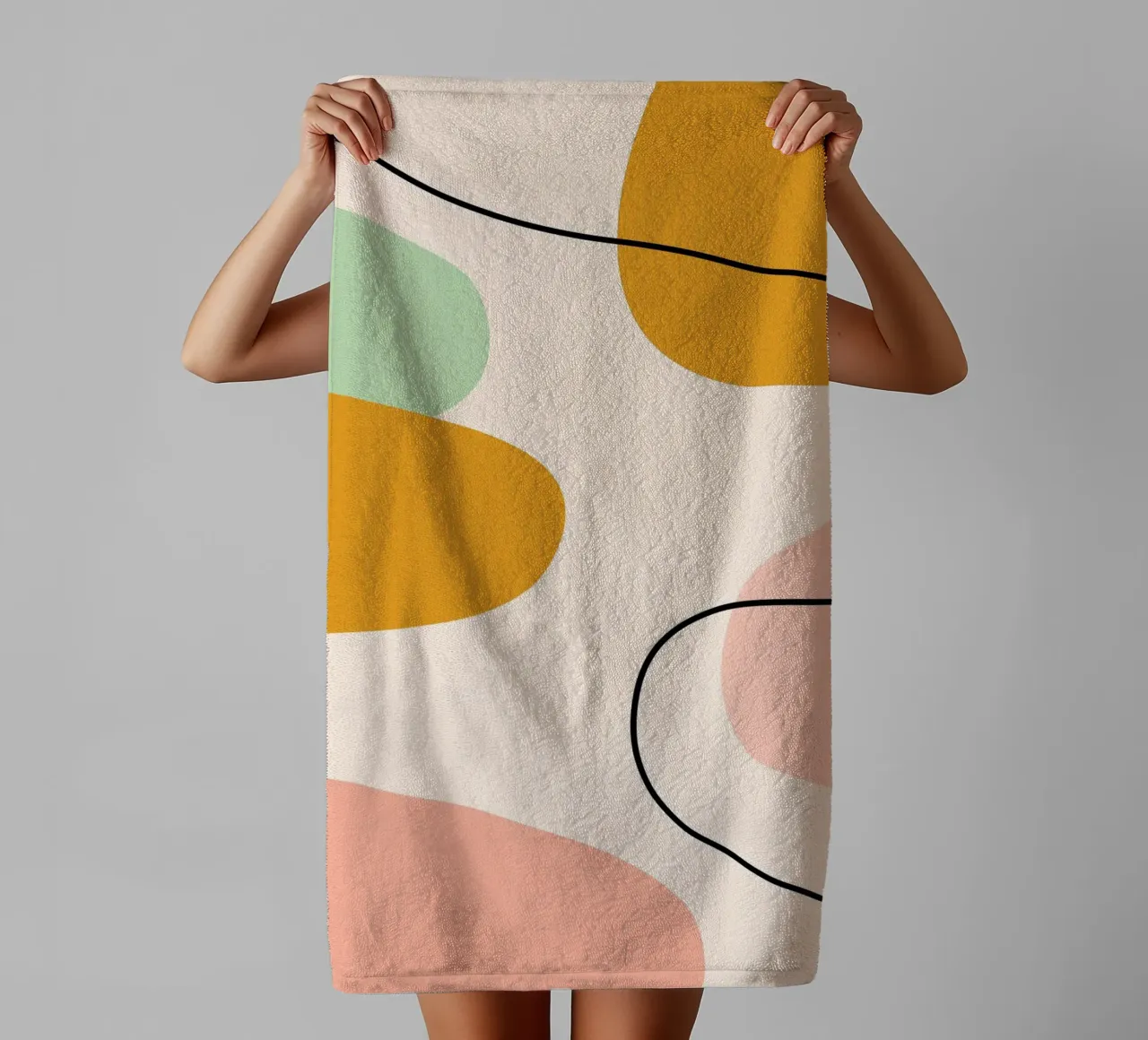 Blob Energy Handtuch von Kintsugi99