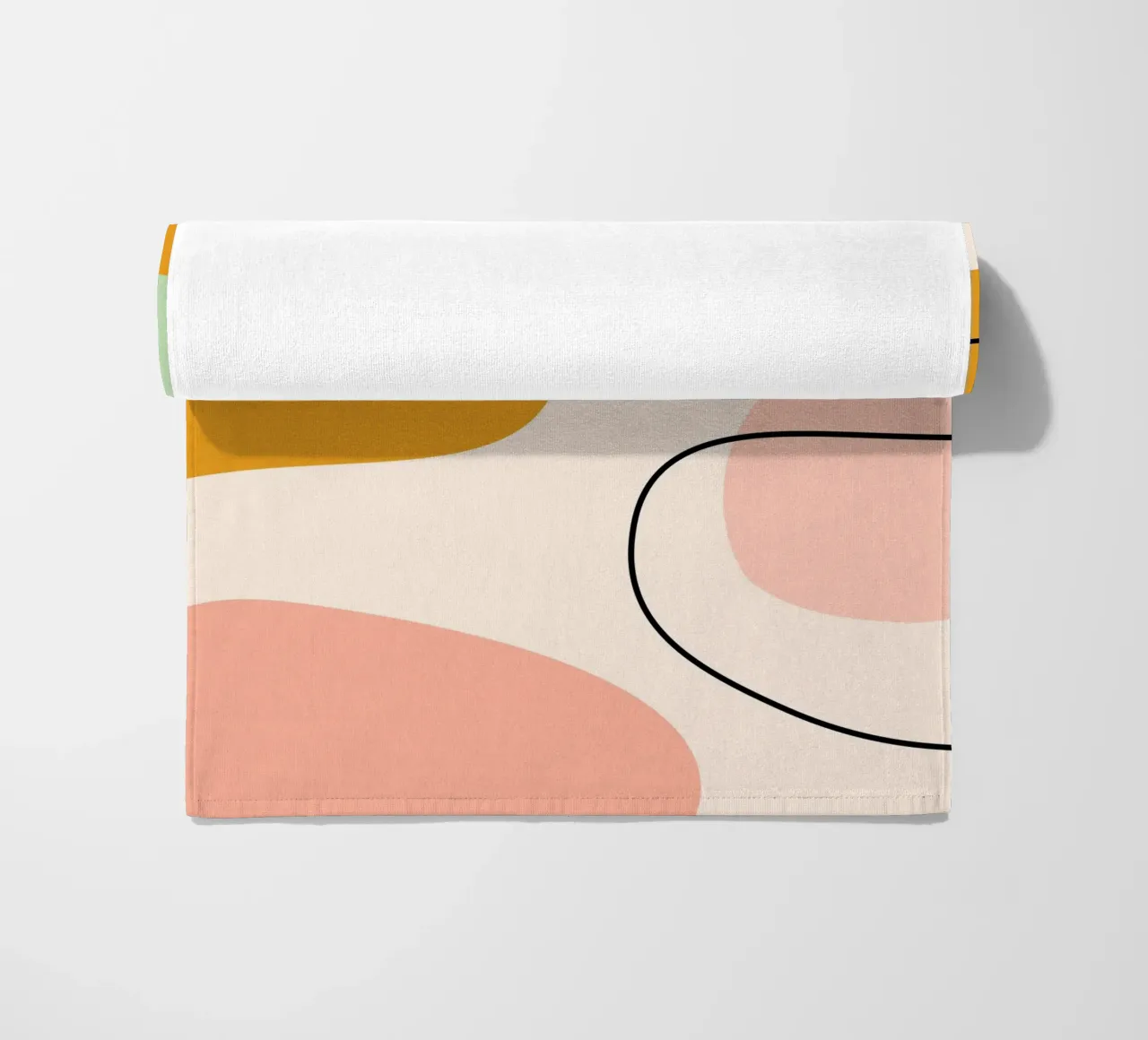 Blob Energie strandhanddoek van Kintsugi99