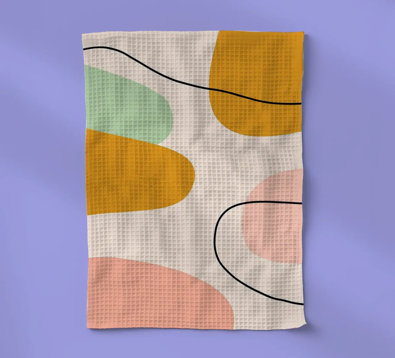 Blob Energy Geschirrtuch von Kintsugi99