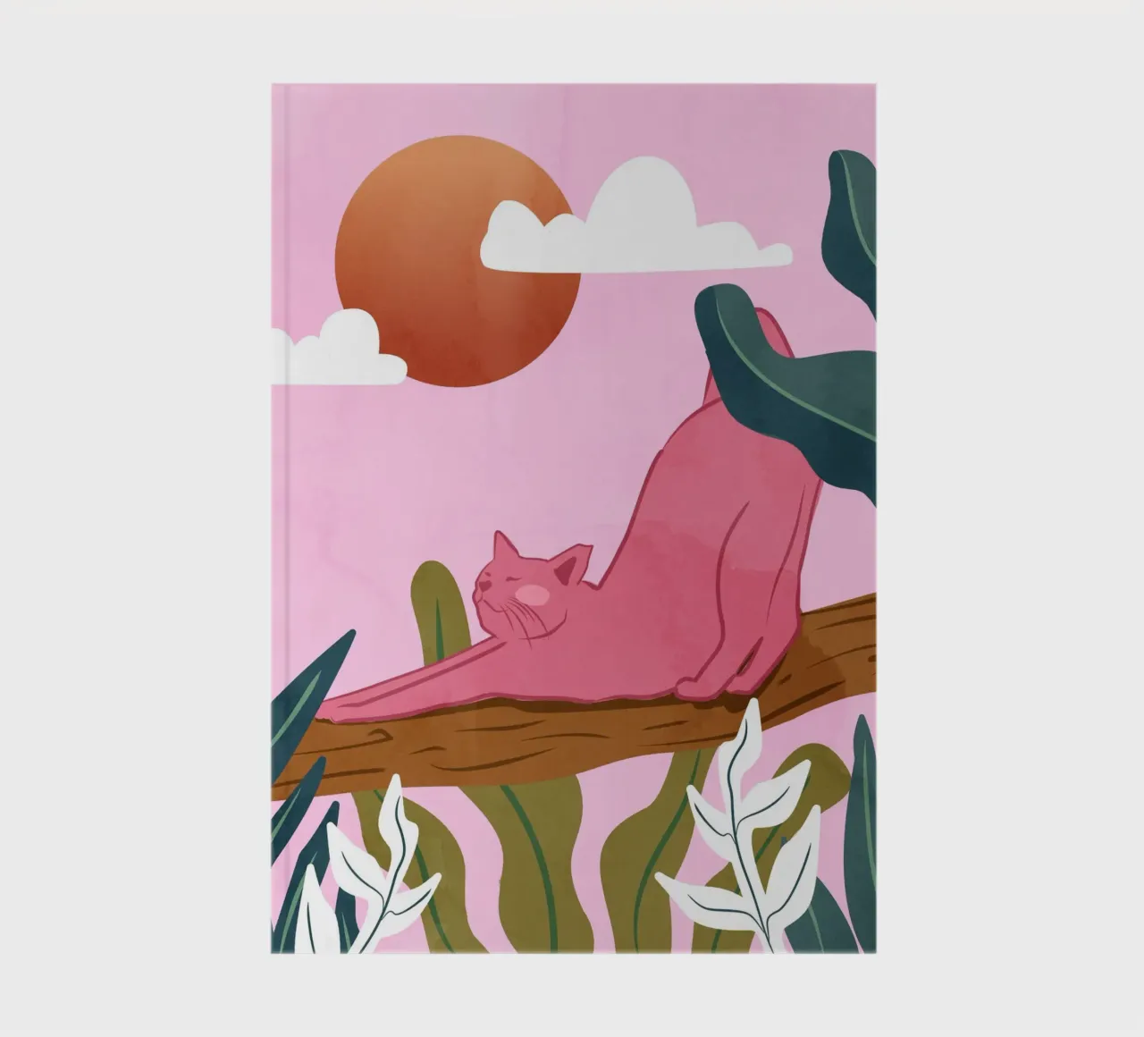 Lazy Stretch notebook by Kintsugi99