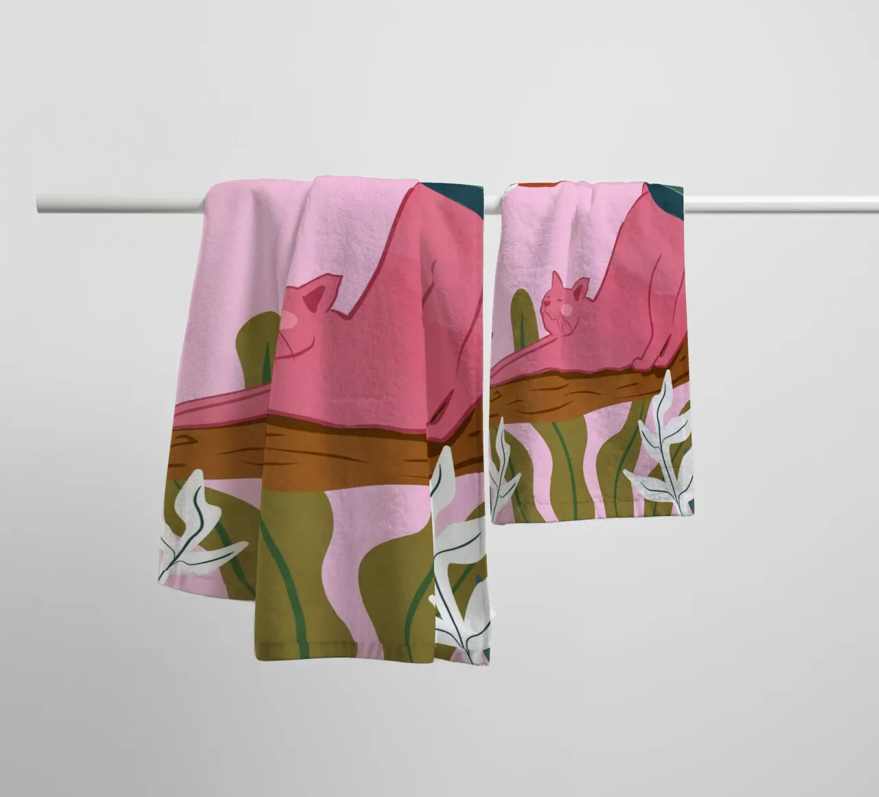 Lazy Stretch towel by Kintsugi99