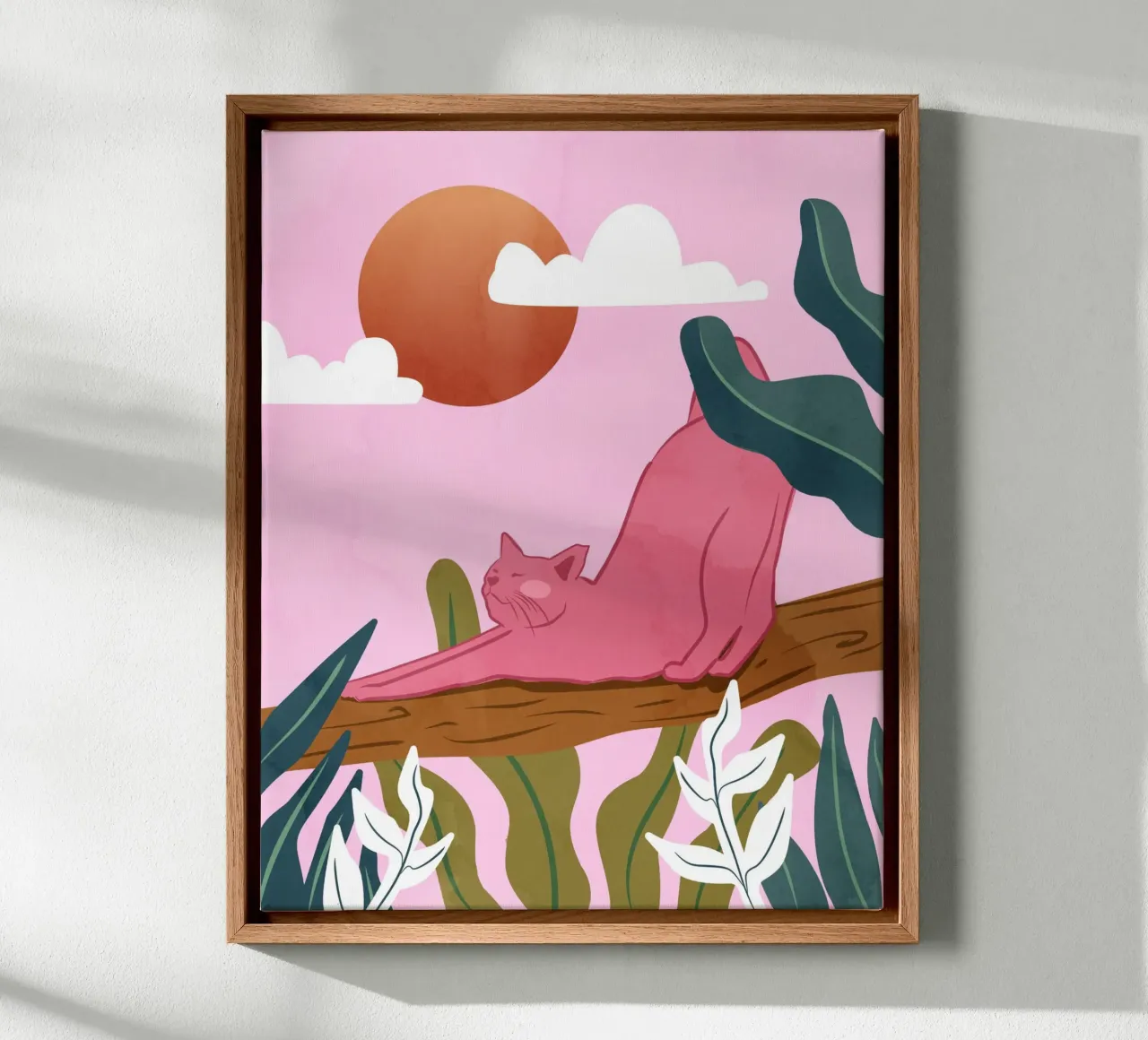 Lazy Stretch canvas by Kintsugi99