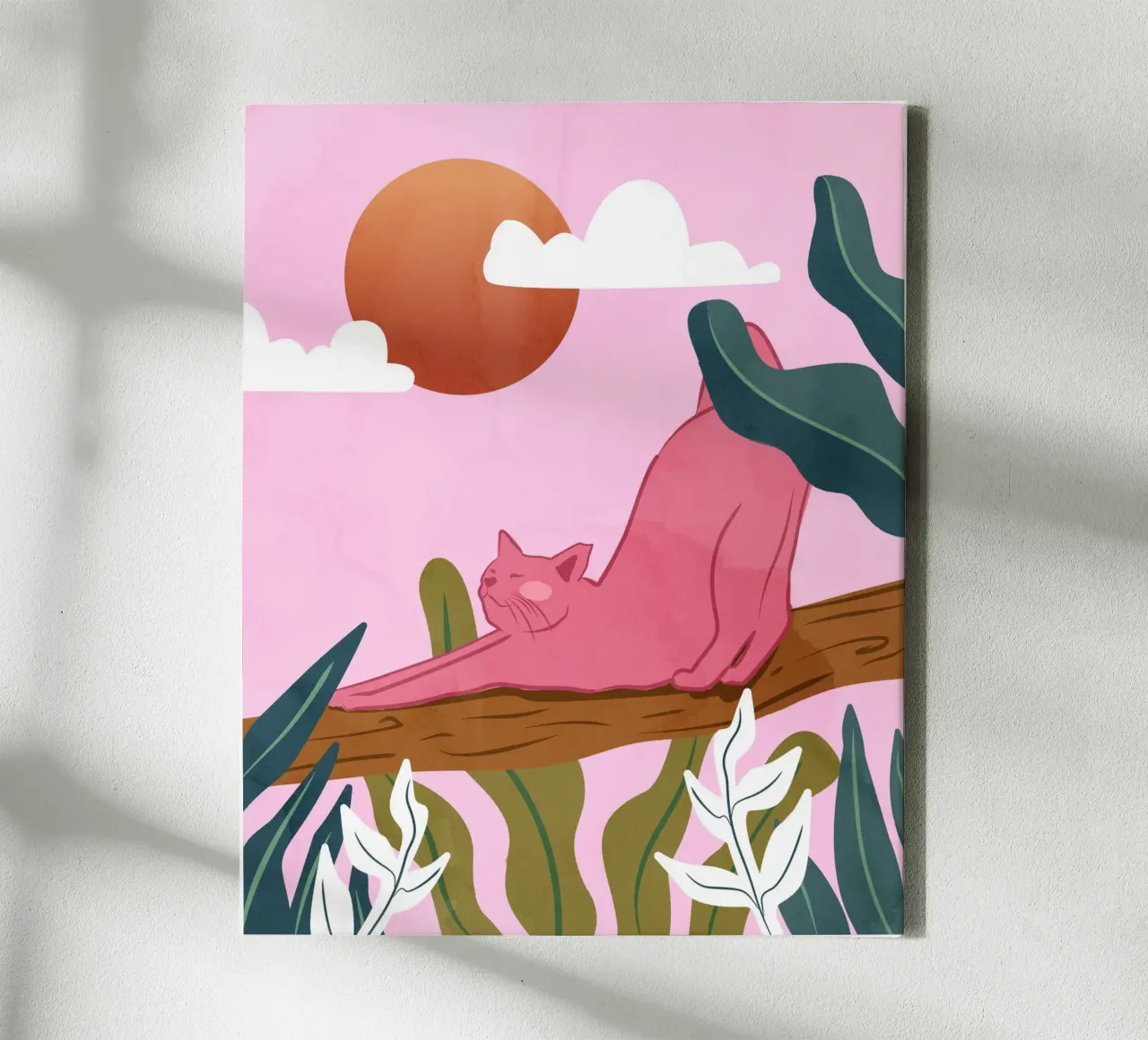 Lazy Stretch canvas by Kintsugi99