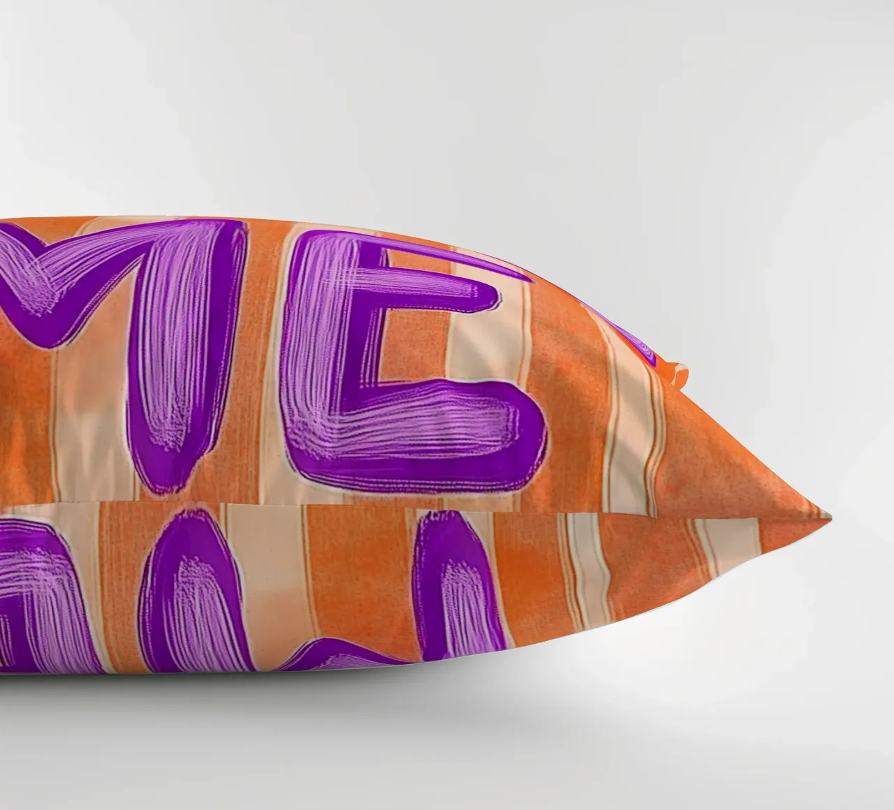 Finde mich, Lila Liebe cuscino da Carinaprint