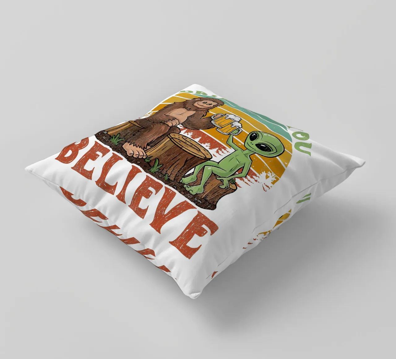 Drink Till You Believe cuscino da edsonramosart