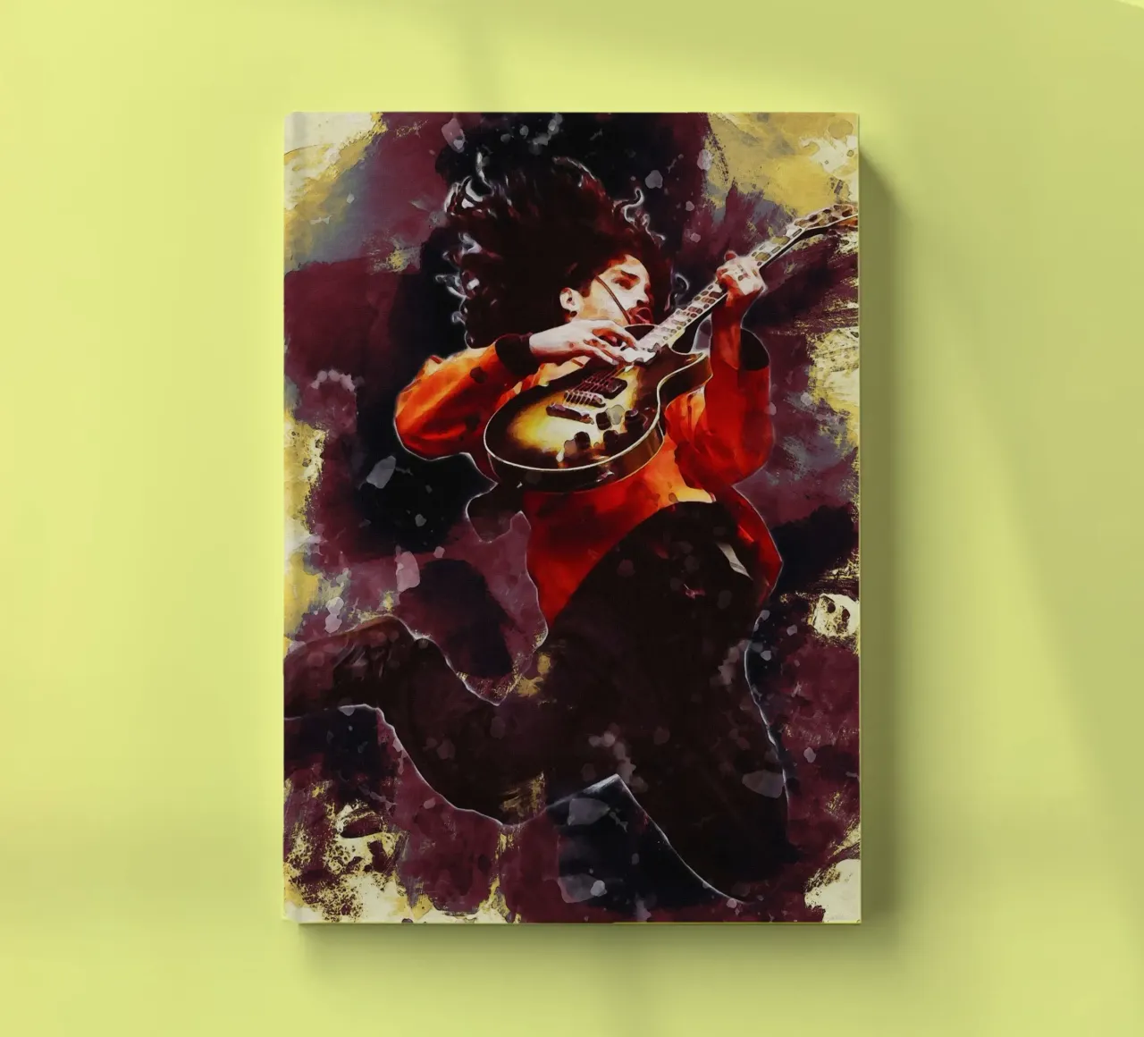 Smudge of Chris Cornell Jump notebook by Gunawan Rb