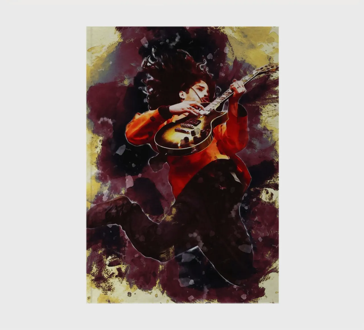 Smudge of Chris Cornell Jump notebook by Gunawan Rb