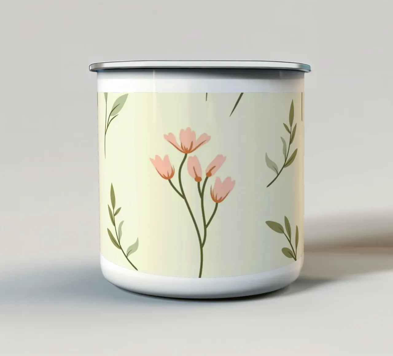 Calma, freddezza e concentrazione tazza in smalto da Kintsugi99