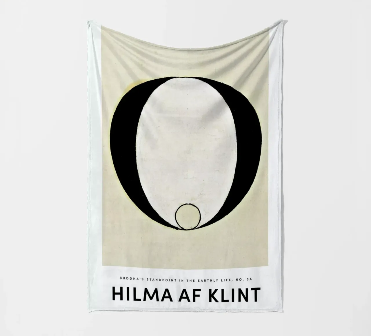Hilma af Klint - Buddha's Standpoint 3A II coperta in pile da Vintage by JUNIQE