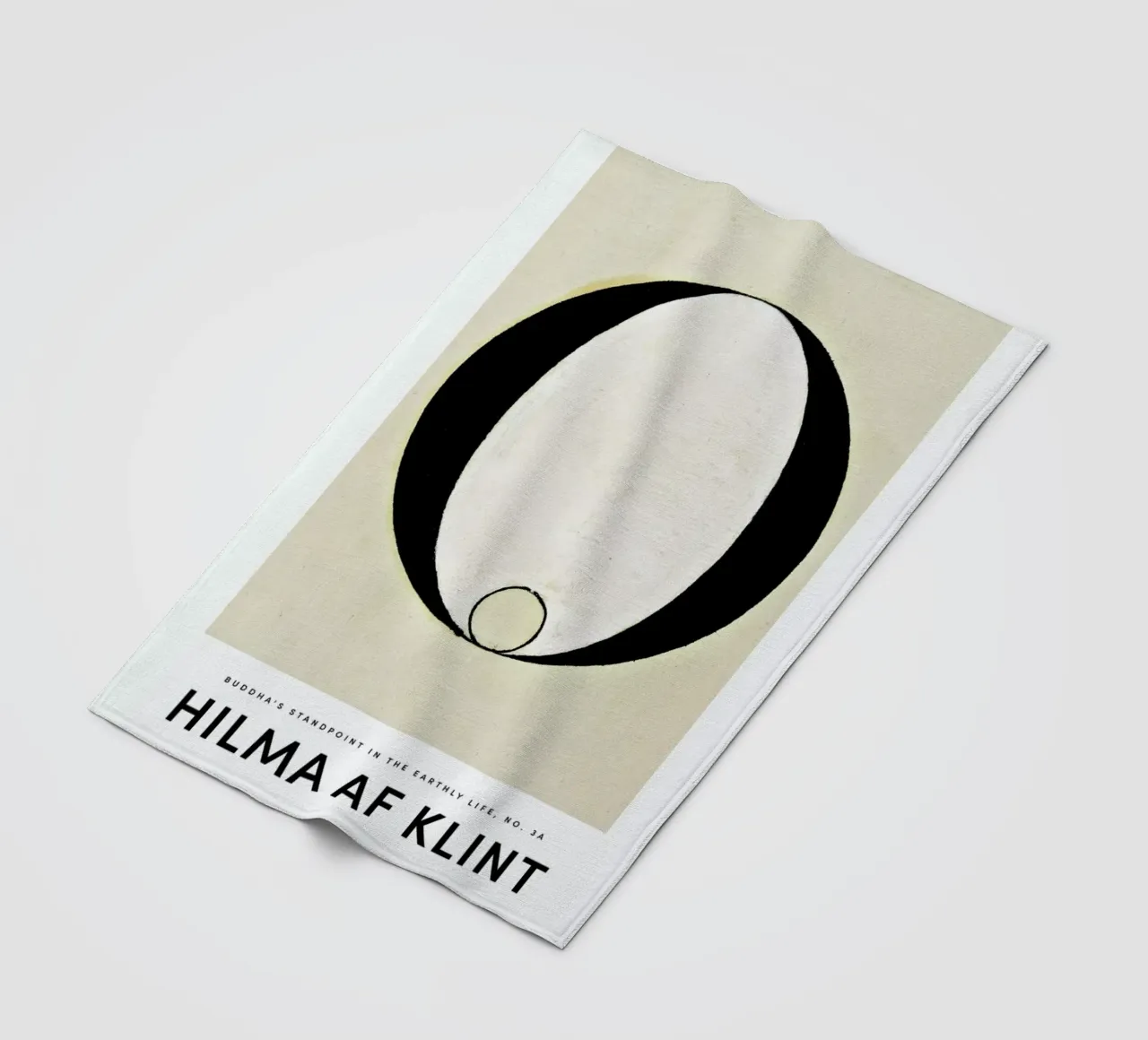 Hilma af Klint - Buddha's Standpoint 3A II coperta in pile da Vintage by JUNIQE