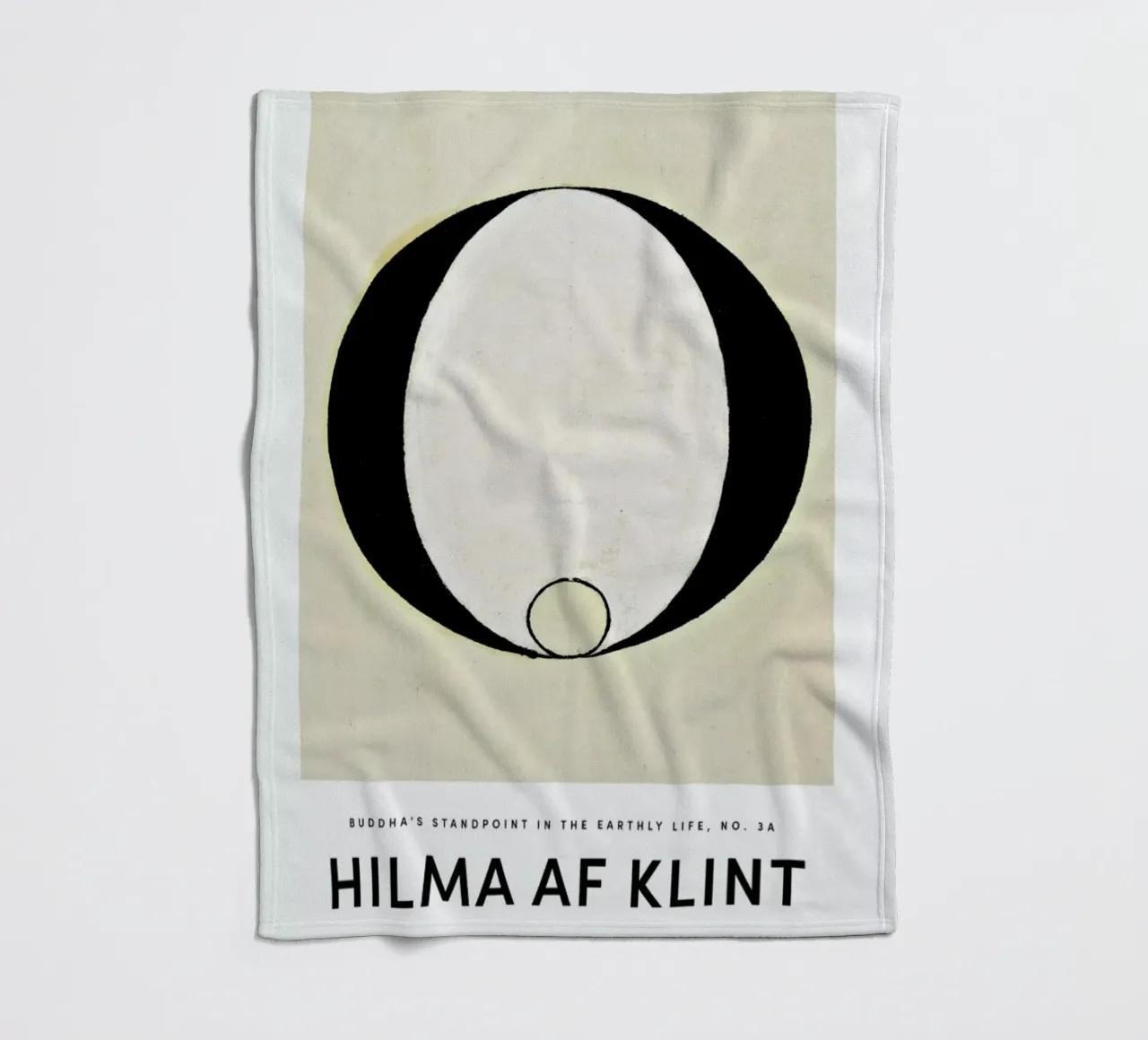 Hilma af Klint - Buddha's Standpoint 3A II coperta in pile da Vintage by JUNIQE