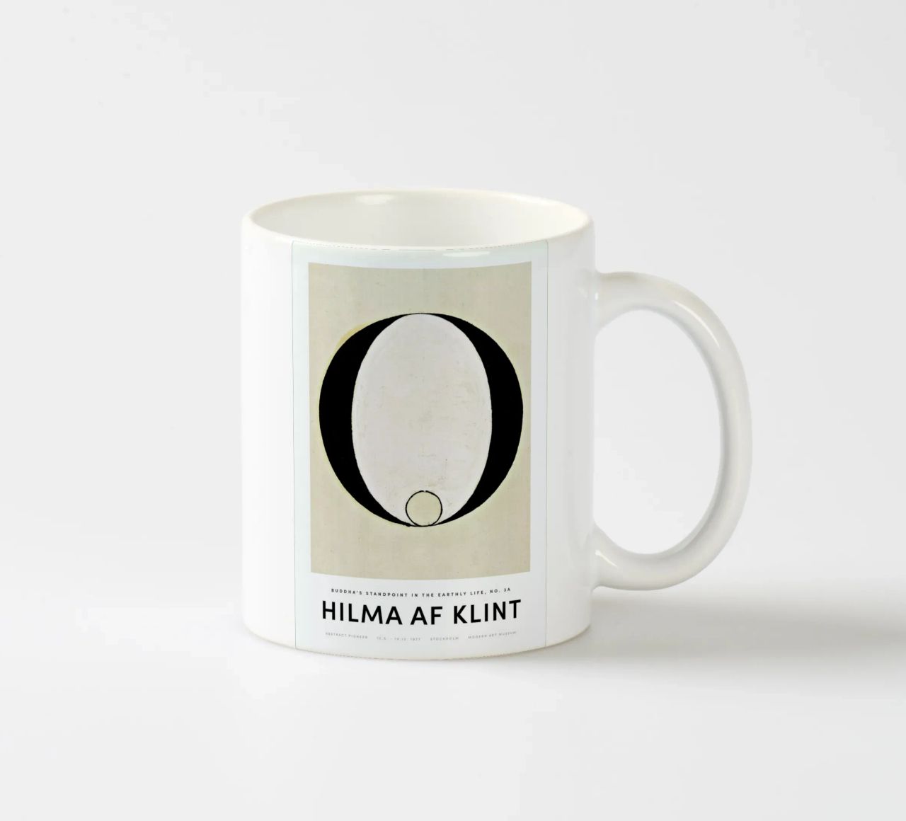 Hilma af Klint - Buddha's Standpoint 3A II tazza in ceramica da Vintage by JUNIQE