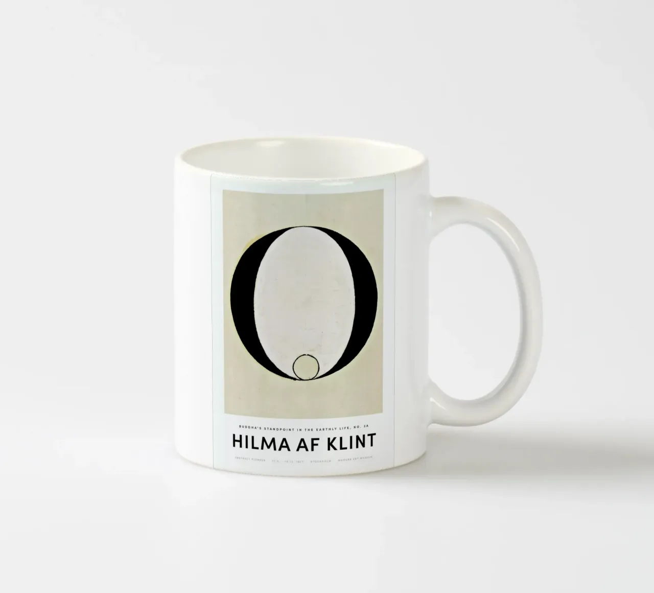 Hilma af Klint - Buddha's Standpoint 3A II Keramik Tasse von Vintage by JUNIQE