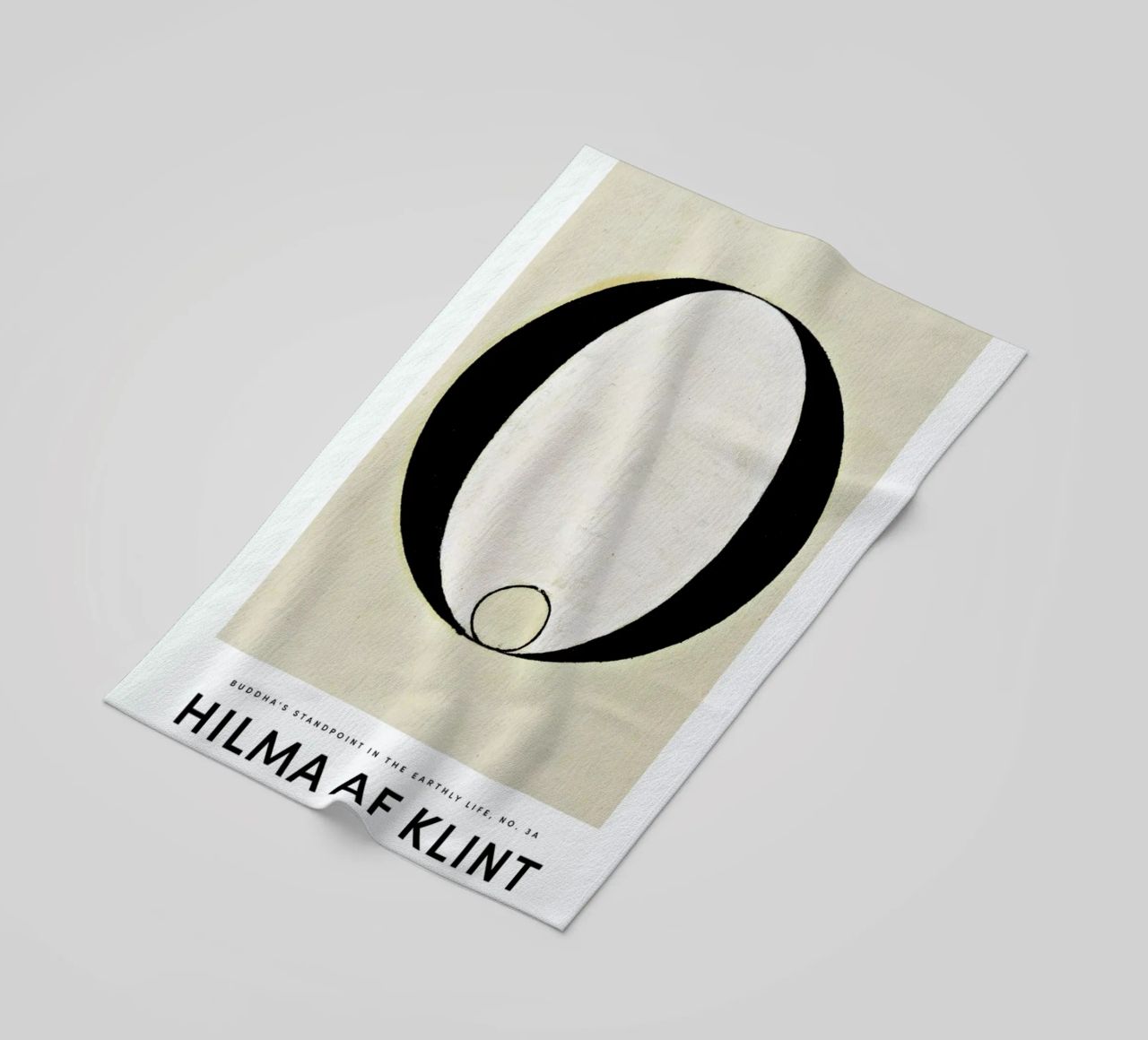 Hilma af Klint - Buddha's Standpoint 3A II telo mare da Vintage by JUNIQE