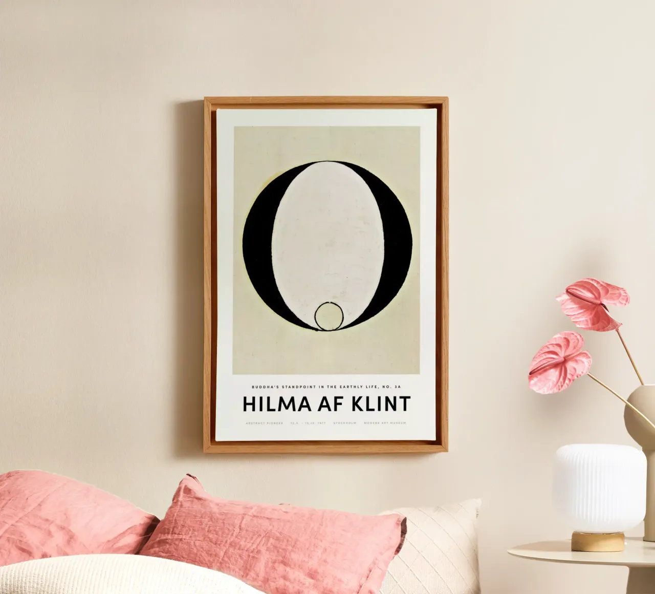 Hilma af Klint - Buddha's Standpoint 3A II tela da Vintage by JUNIQE