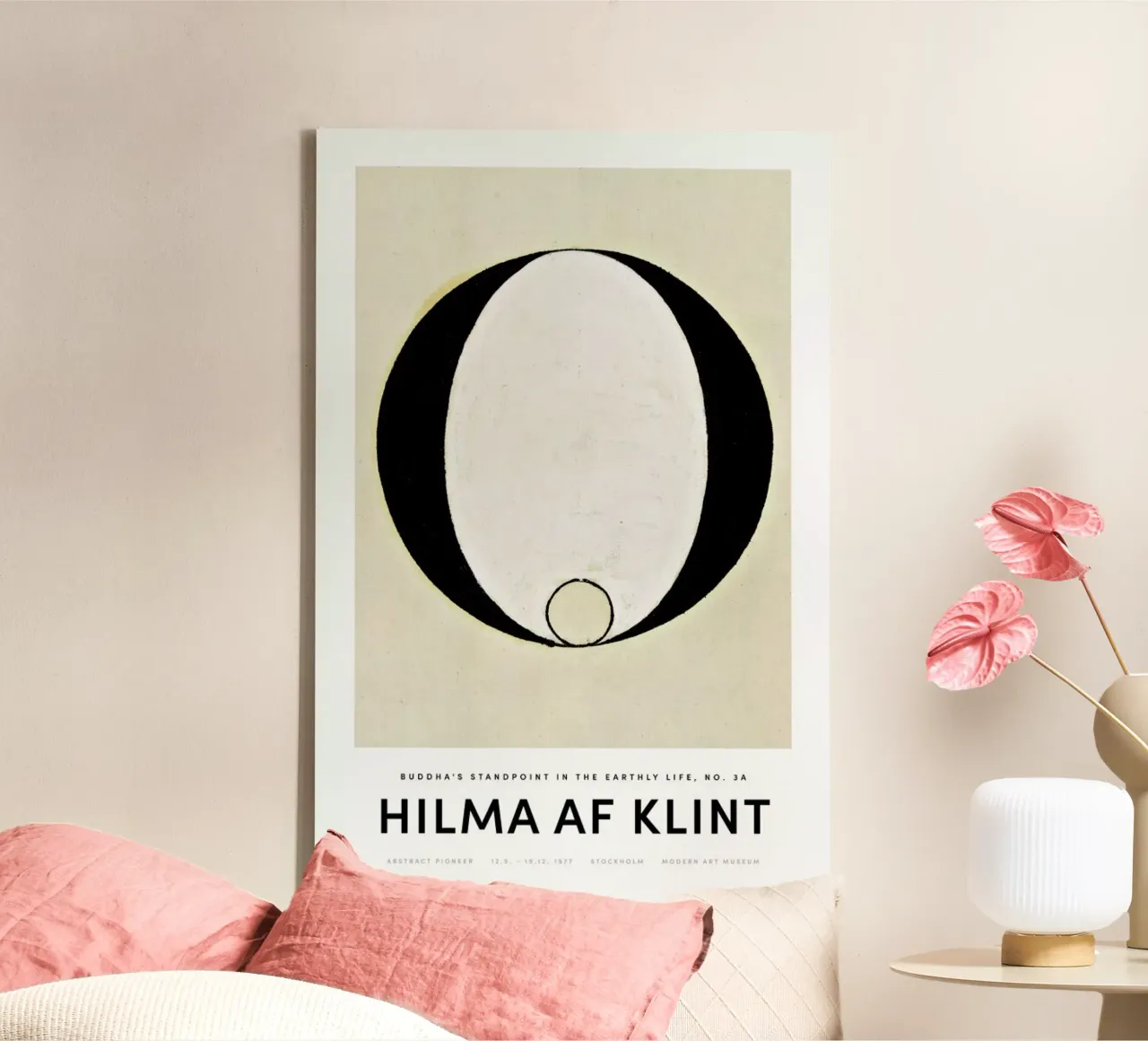 Hilma af Klint - Buddha's Standpoint 3A II tela da Vintage by JUNIQE