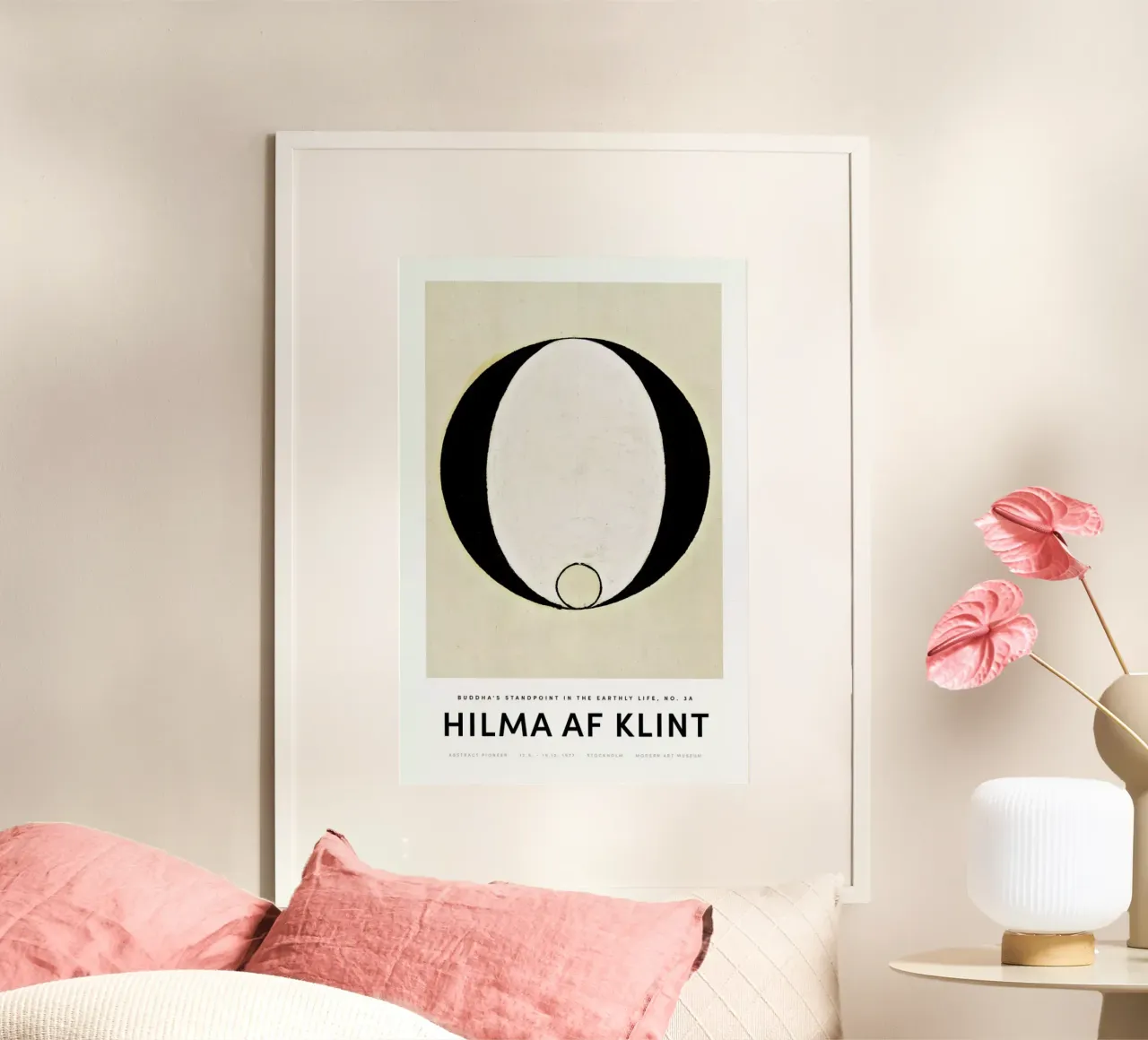 Hilma af Klint - Buddha's Standpoint 3A II carta hahnemühle da Vintage by JUNIQE