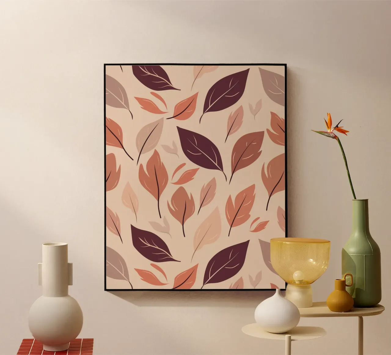 Verliebt in den Herbst Acryl-Glas von Kintsugi99