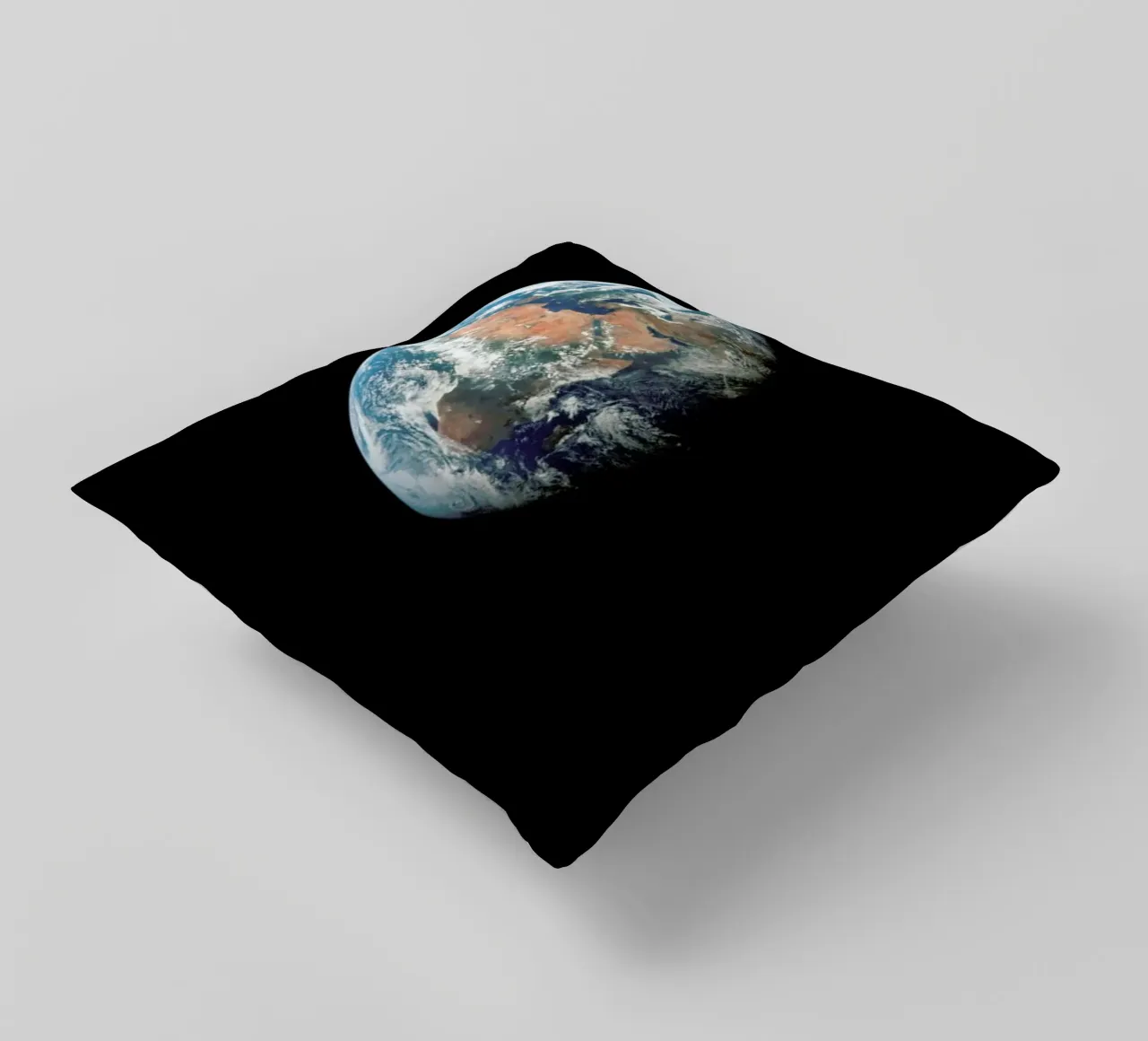 View of Earth from Apollo 11 cuscino da Vintage by JUNIQE