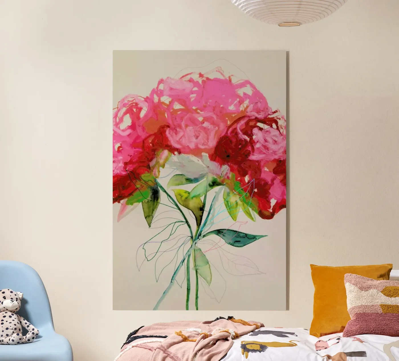 Peony 04 plexiglass da Leigh Viner