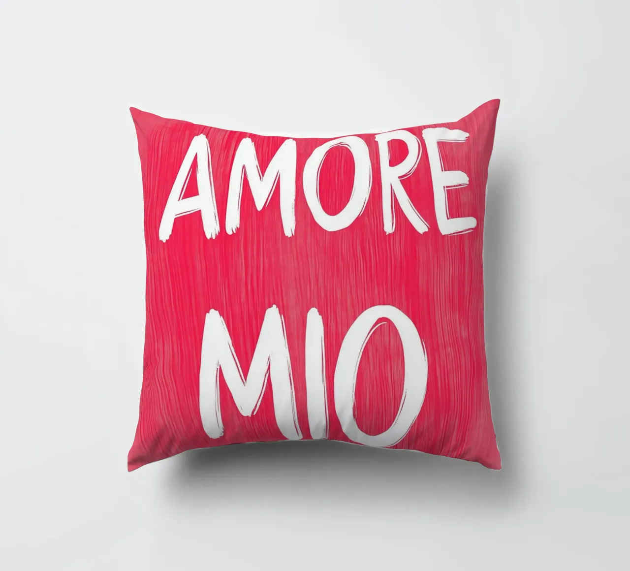 Amore Mio, pinki Love cuscino da Carinaprint