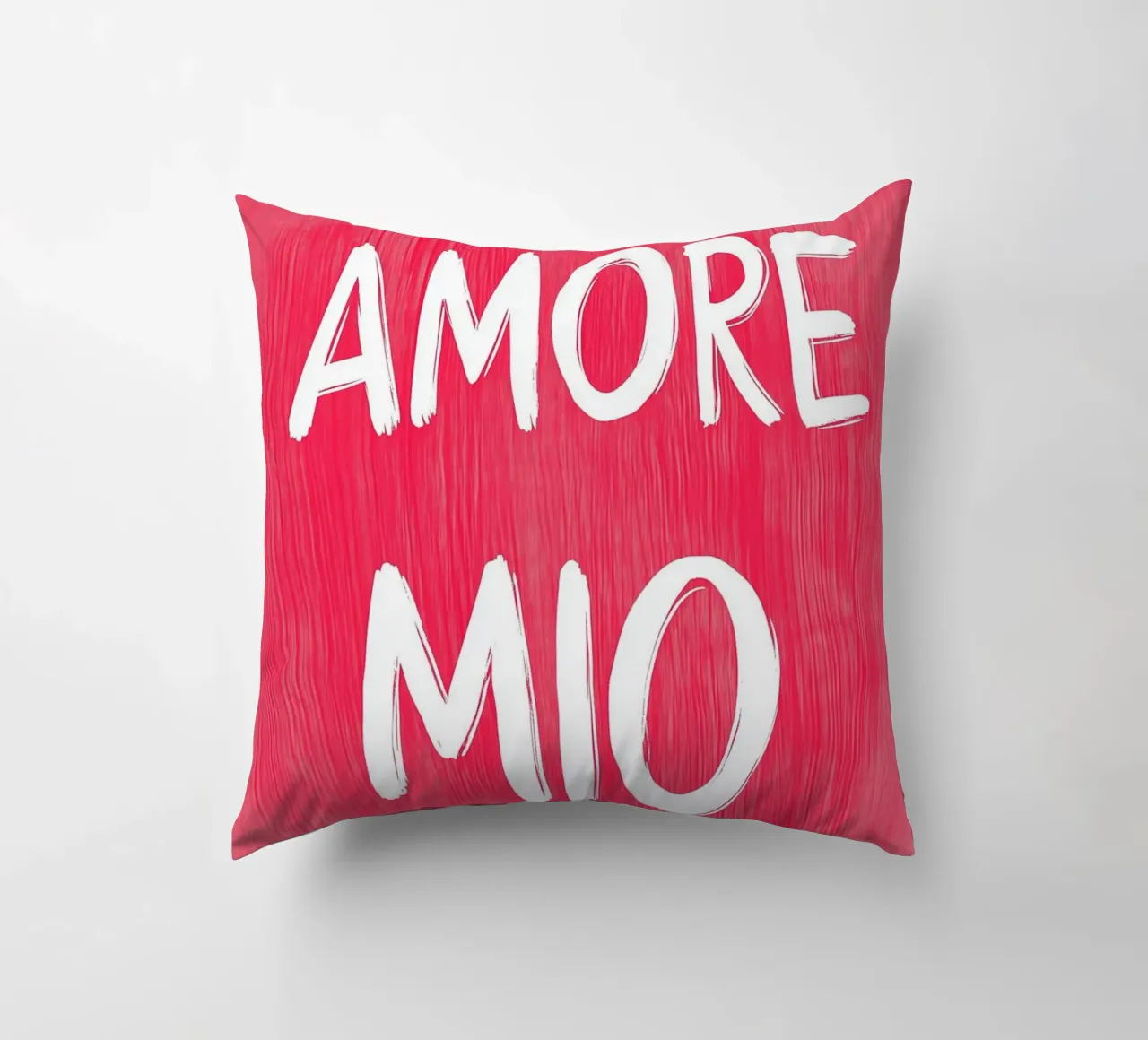 Amore Mio, pinki Love cuscino da Carinaprint