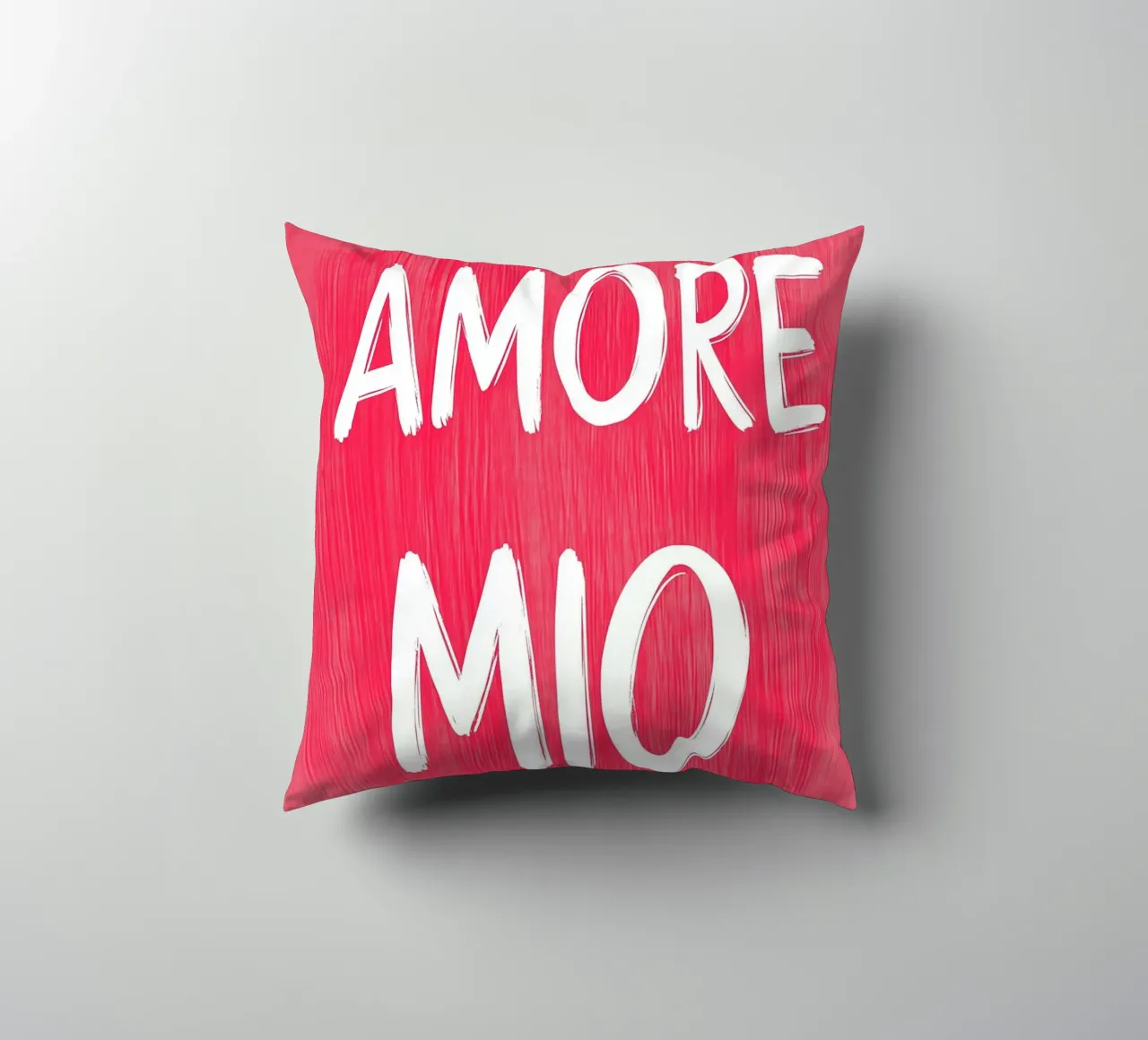 Amore Mio, pinki Love cuscino da Carinaprint