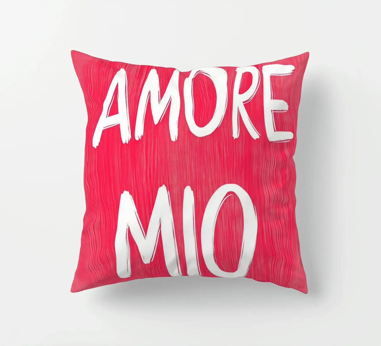 Amore Mio, pinki Love cuscino da Carinaprint